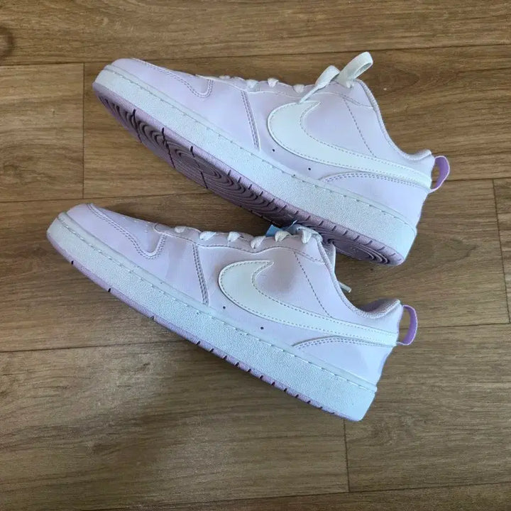 [BUNJANG] Nike Court Borough Purple Sneakers 250 / 나이키 코트 버로우 연보라 운동화 250