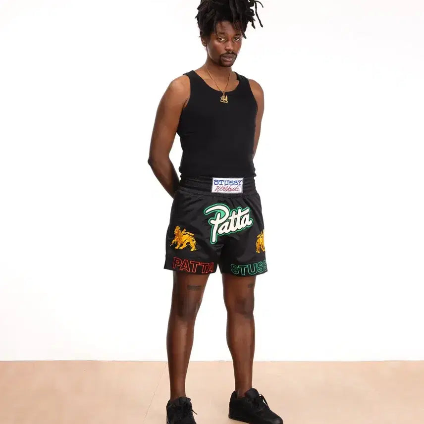 [BUNJANG] Patta x Stussy Shorts (M) / Patta 파타 x 스투시 쇼츠 m