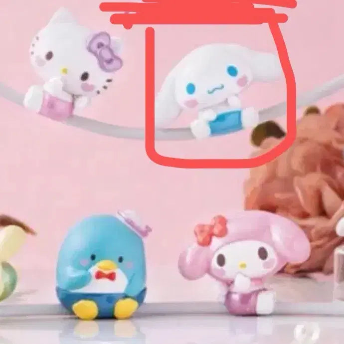 [BUNJANG] Sanrio Characters Cinnamoroll Hugcot Figure / 산리오 캐릭터즈 허그코트 시나모롤 가챠 피규어 판매합니다.