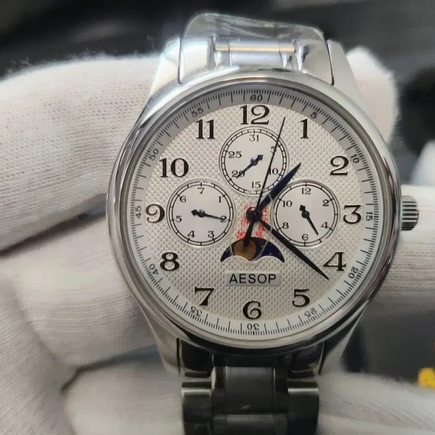 [BUNJANG] AESOP 9950G Moonphase Multifunction Watch / 미사용) 문페이즈 멀티펑션 시계