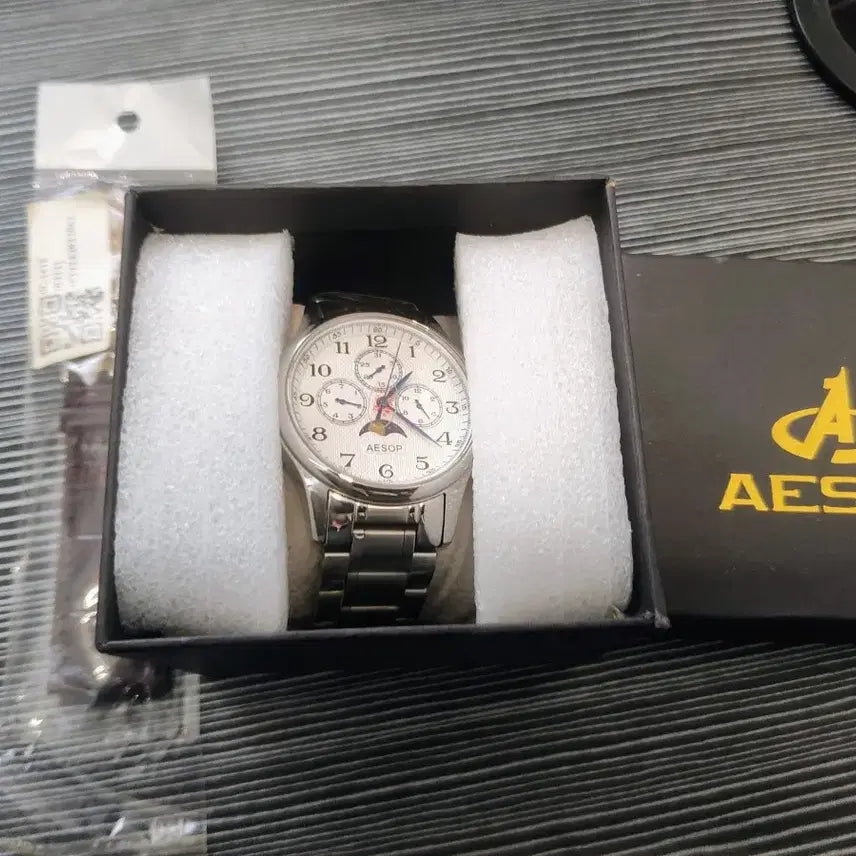 [BUNJANG] AESOP 9950G Moonphase Multifunction Watch / 미사용) 문페이즈 멀티펑션 시계