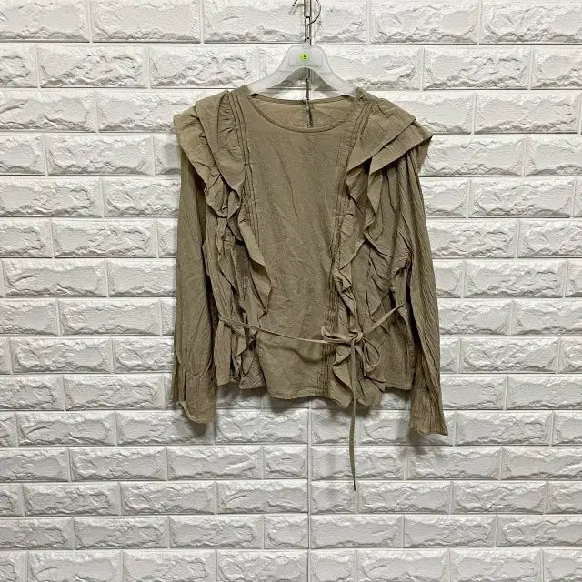 [BUNJANG] Frill Blouse / ㅅ5 프릴 블라우스