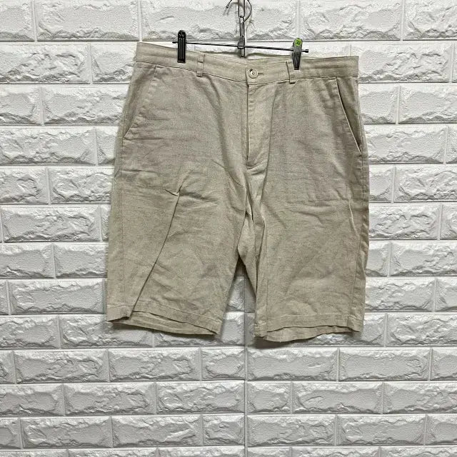 [BUNJANG] Linen Blend Shorts / ㅅ38 린넨 혼방 반바지