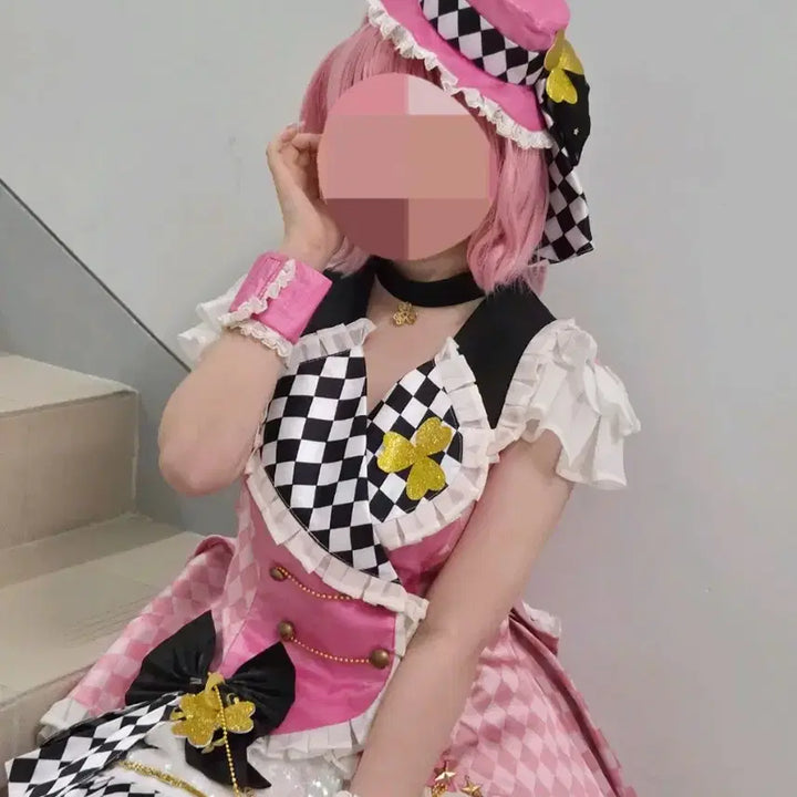 [BUNJANG] Project Sekai Momoi Airi 1st Anniversary Costume Set / 프세카 프로세카 모모이 아이리 모모점 1주년 의상 코스프레