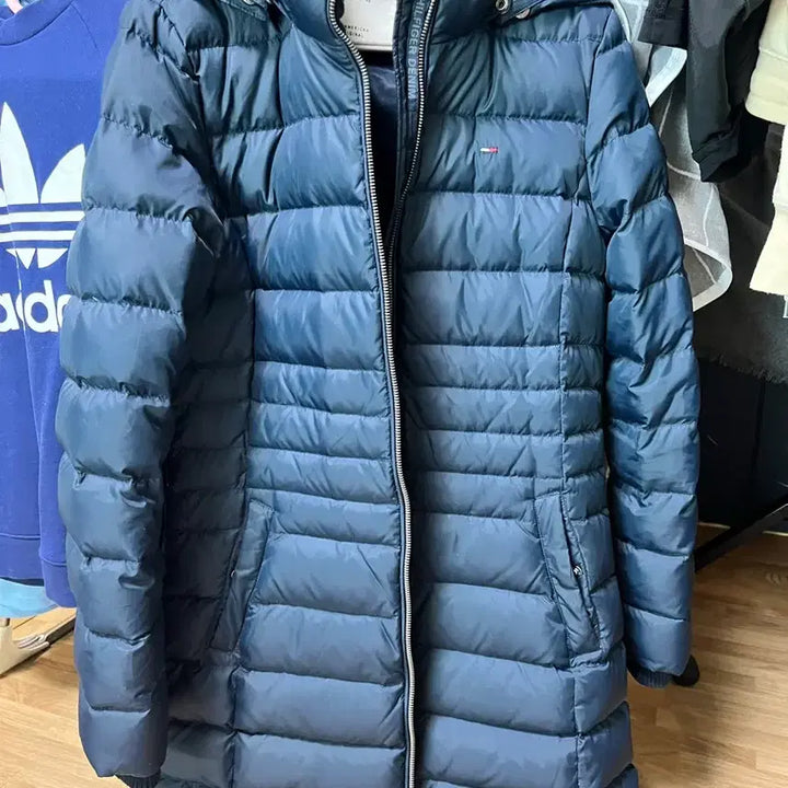 [BUNJANG] Tommy Hilfiger Women's Navy Padded Jacket / 패딩 타미힐피거