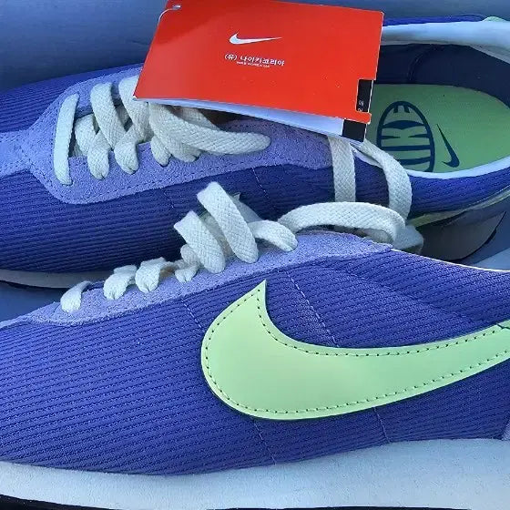 [BUNJANG] Nike Cortez Purple/Yellow Sneakers / 나이키 코르테즈 퍼플/옐로우 새상품(오픈박스)