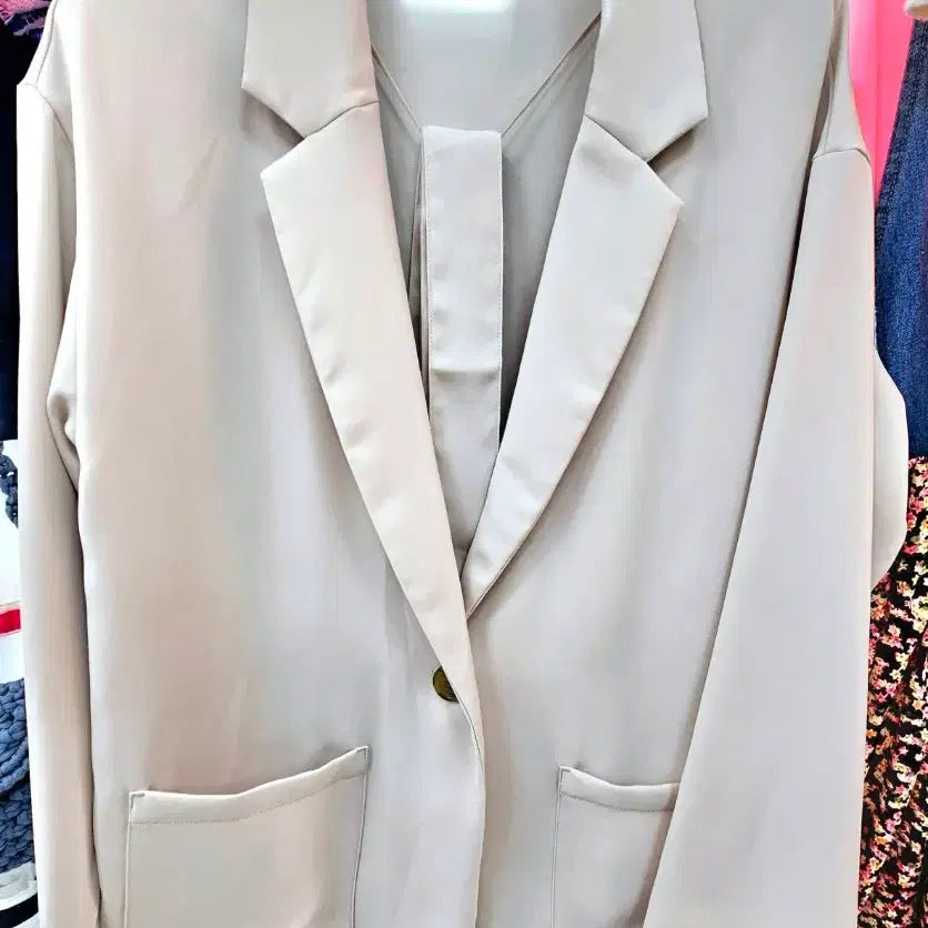 [BUNJANG] Light Gray Jacket / [새상품]연그레이 자켓
