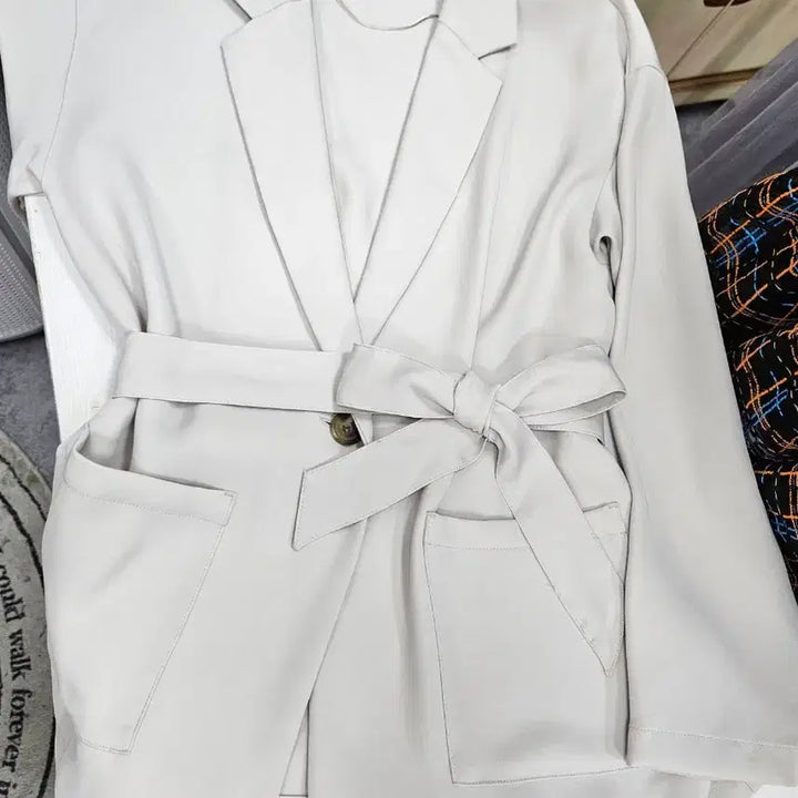 [BUNJANG] Light Gray Jacket / [새상품]연그레이 자켓