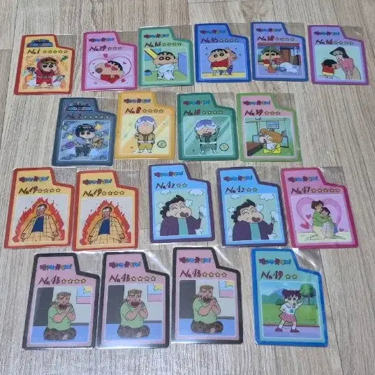 [BUNJANG] Crayon Shin-chan Choco Nyam Nyam Card Bundle Set / 짱구 초코 냠냠 카드 일괄, 또는 개별 판매해요