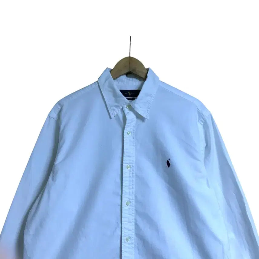 [BUNJANG] Polo Ralph Lauren White Oxford Shirt / 폴로 랄프로렌 흰색 옥스퍼드 셔츠