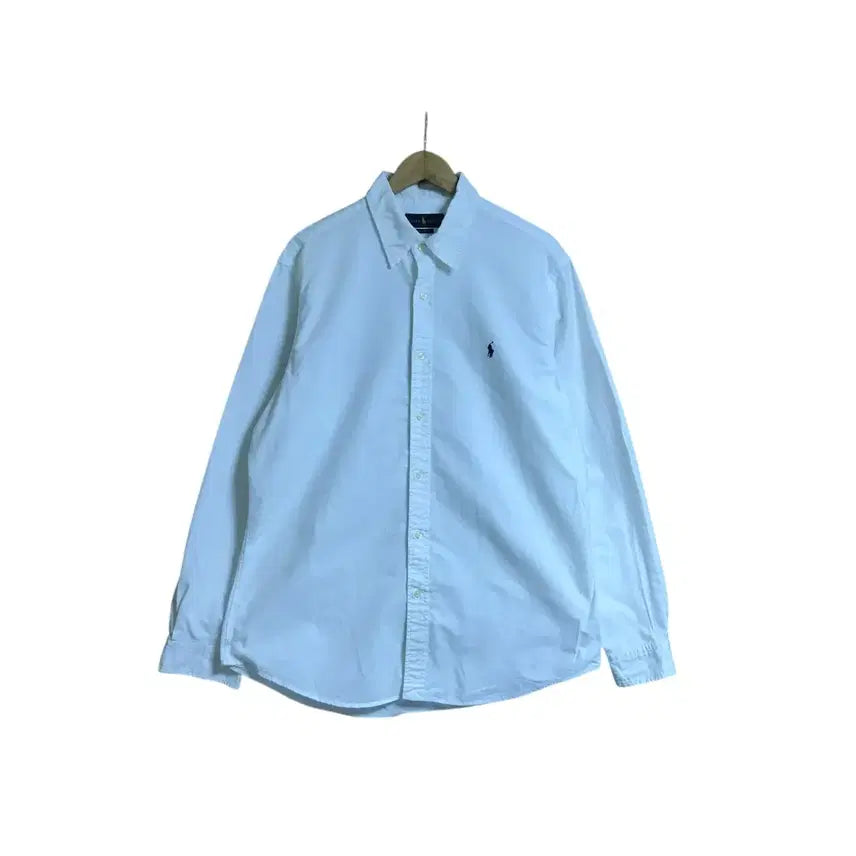 [BUNJANG] Polo Ralph Lauren White Oxford Shirt / 폴로 랄프로렌 흰색 옥스퍼드 셔츠