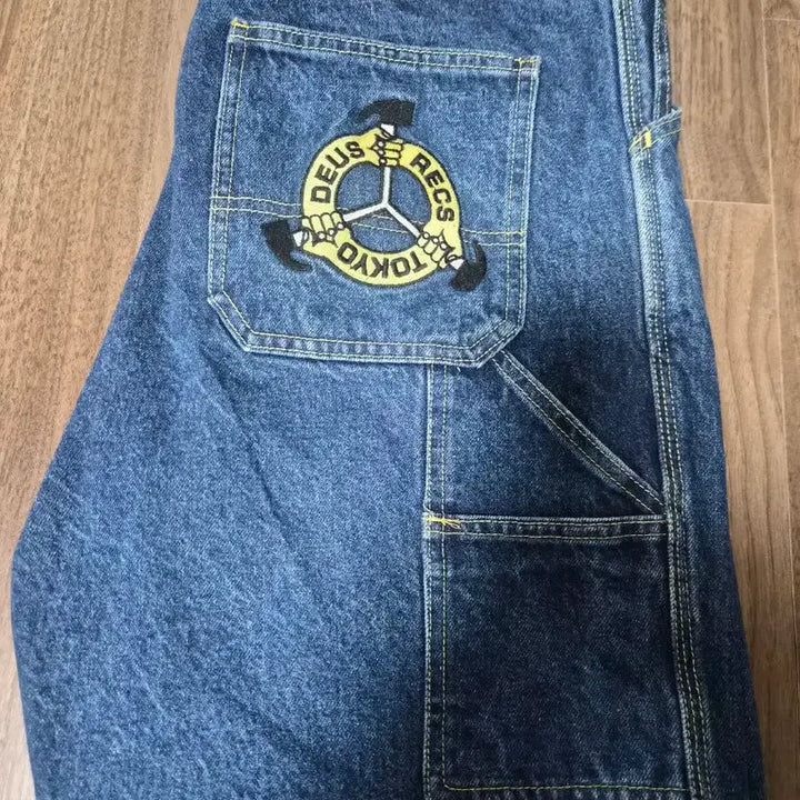 [BUNJANG] Deus Ex Machina Car Painter Denim Pants Bundle Set / 데우스 엑스 마키나 카팬더 데님 팬츠 일괄 판매