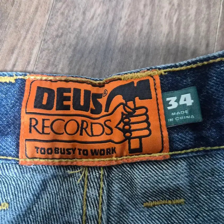 [BUNJANG] Deus Ex Machina Car Painter Denim Pants Bundle Set / 데우스 엑스 마키나 카팬더 데님 팬츠 일괄 판매