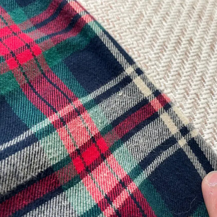 [BUNJANG] Ralph Lauren Western Yoke Studded Flannel Shirt / 랄프로렌 웨스턴 요크 스터드 플란넬 셔츠 J04060
