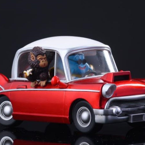 [BUNJANG] League Dragon Ball Resin King Kai & Babrus Car Statue / 리그사 League 드래곤볼 레진 계왕신 & 바브루스 자동차 레진월콜