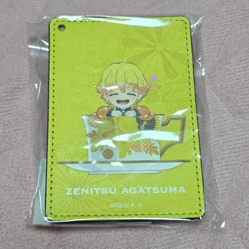 [BUNJANG] Demon Slayer Agatsuma Zenitsu Bus Card Case / 귀멸의 칼날 아가츠마 젠이츠 버스 카드 케이스 카드지갑 귀칼