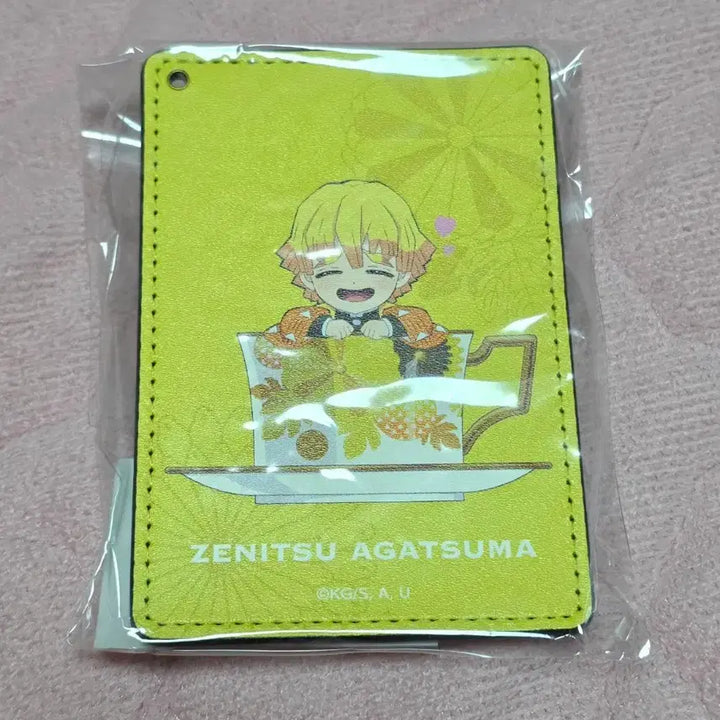 [BUNJANG] Demon Slayer Agatsuma Zenitsu Bus Card Case / 귀멸의 칼날 아가츠마 젠이츠 버스 카드 케이스 카드지갑 귀칼