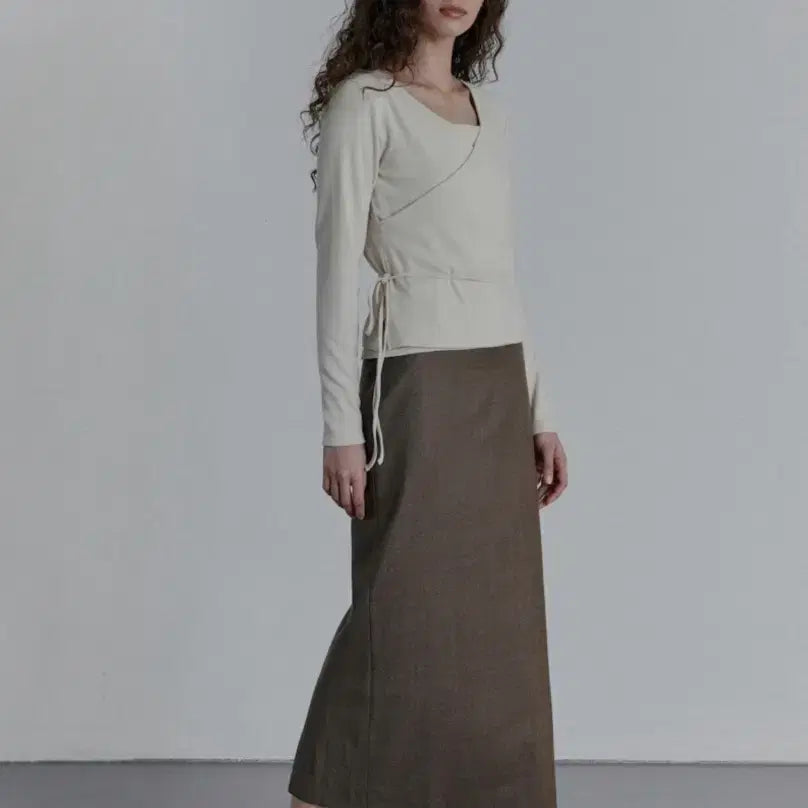 [BUNJANG] Elroju Lena Cardigan Set Grey / 엘로주 레나 가디건 셋업 그레이 1회 두시간착용