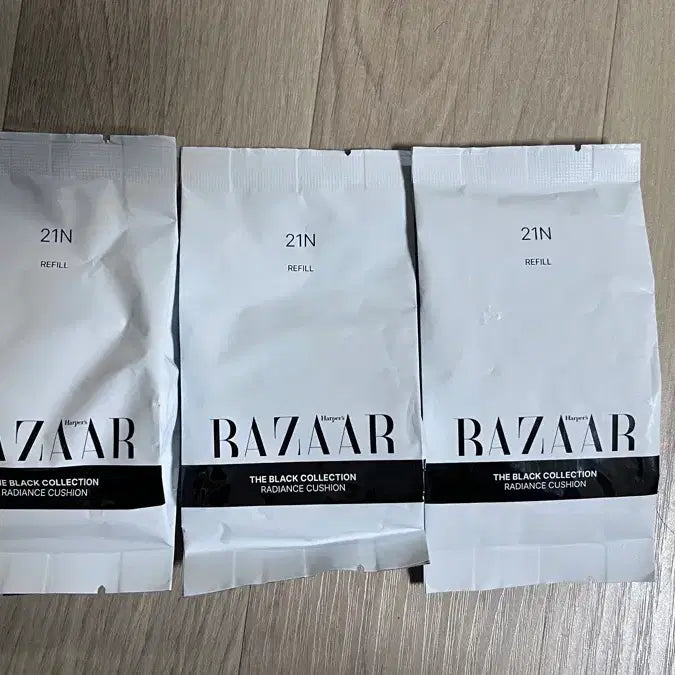 [BUNJANG] BAZAAR Cushion Foundation Refill (Set of 3) / BAZAAR 하퍼스 바자 쿠션 파운데이션 본품