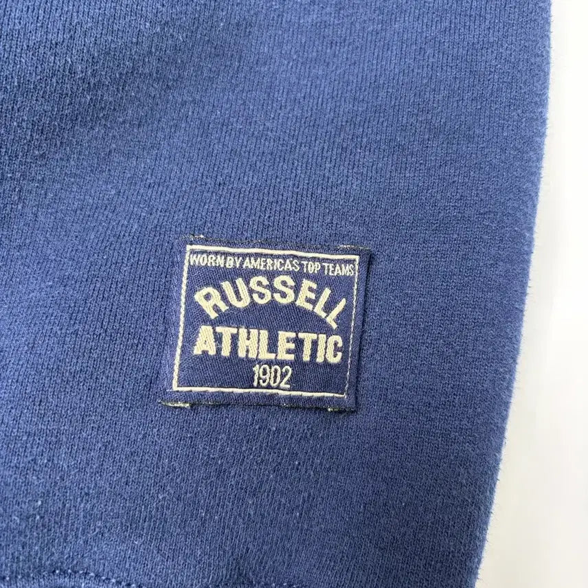 [BUNJANG] Russell 90s Quarter Zip Sweatshirt / 90s Russell Quarter Zip Sweatshirt (navy