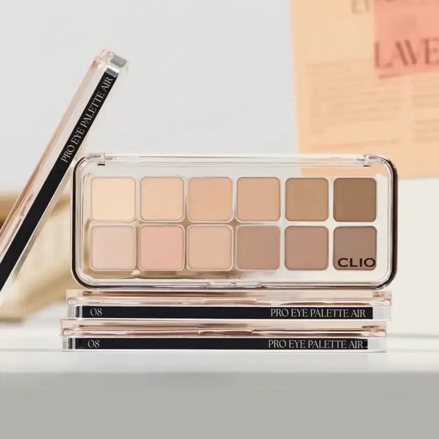 [BUNJANG] Clio Pro Eye Palette Air 8 Latte Senior / 새상품) 클리오 프로 아이 팔레트 에어 8호 라떼는 선임