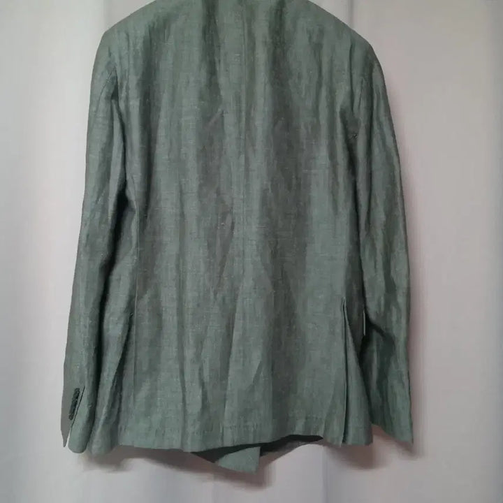 [BUNJANG] Man on the Boon Linen Silk Blazer Jacket / 맨 온더 분, 린넨 울 블레이저 자켓