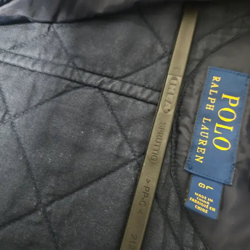 [BUNJANG] Polo Ralph Lauren Navy Quilted Jacket / 폴로 랄프로렌 네이비 퀼팅 자켓