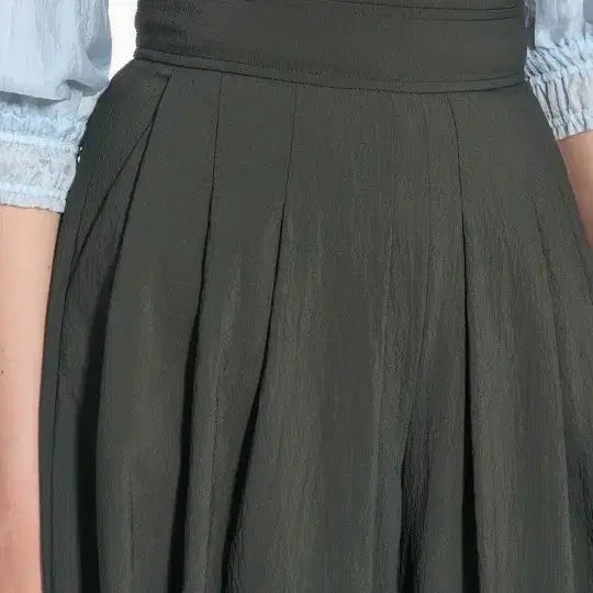 [BUNJANG] 23Objet Slit Wide Seersucker Pants / 23오브제 슬릿 와이드 (시어서커) 팬츠55