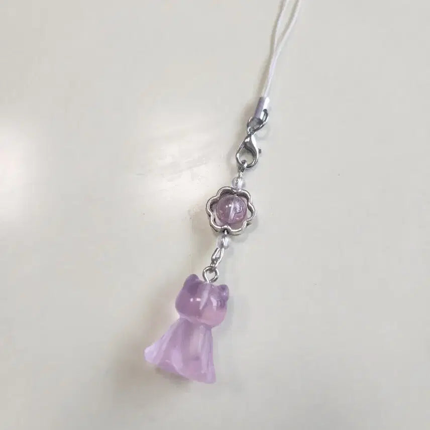[BUNJANG] Cat Weather Fairy Beaded Keyring / 고양이 날씨요정 비즈키링