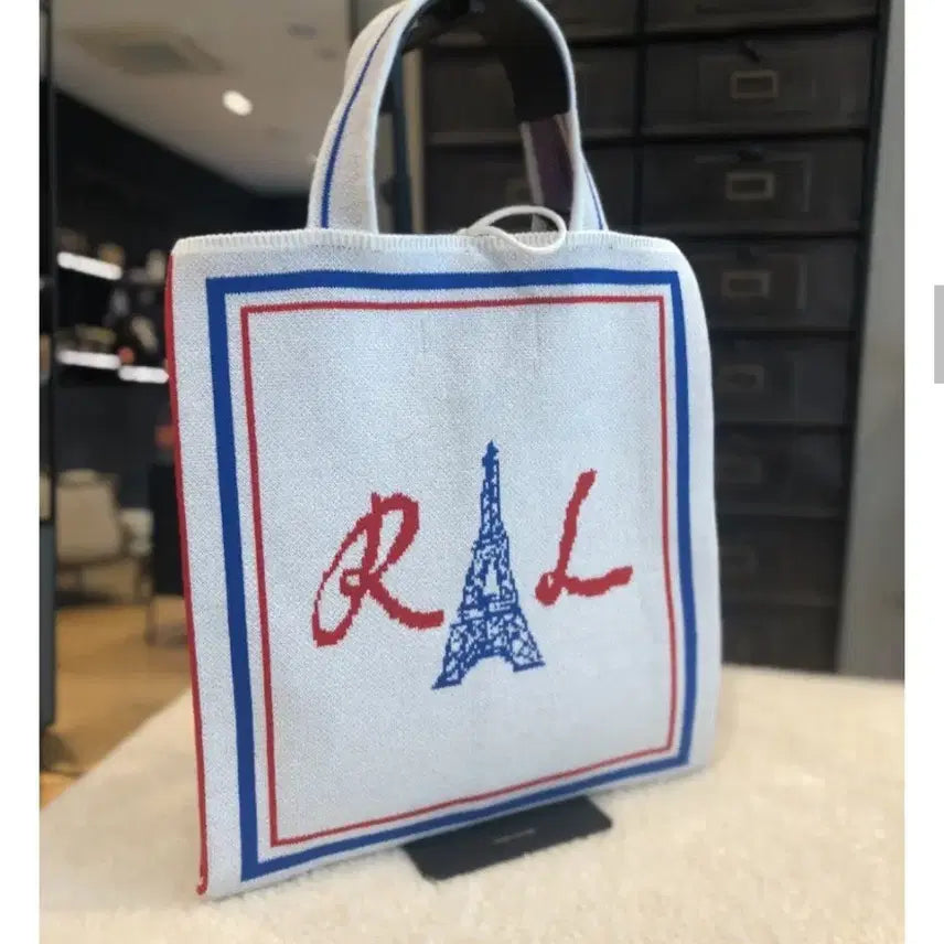 [BUNJANG] LOUGE&LOUNGE Knit Tote Bag / 루즈앤라운지 니트 토트백