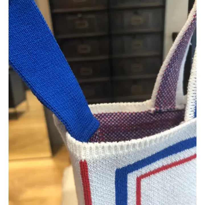 [BUNJANG] LOUGE&LOUNGE Knit Tote Bag / 루즈앤라운지 니트 토트백