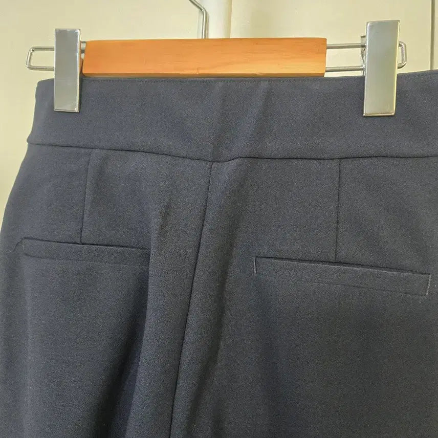 [BUNJANG] Black Bootcut Slacks / 블랙 부츠컷 슬랙스