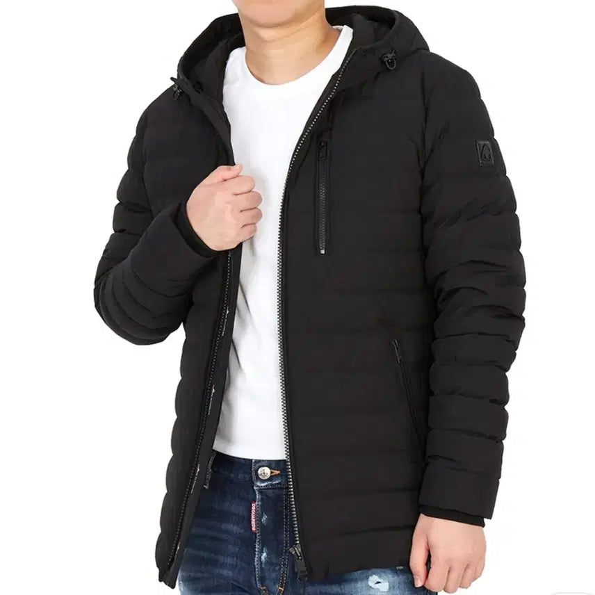 [BUNJANG] Moose Knuckles Full Crest Down Hooded Lightweight Padding Jacket / 무스너클 풀크레스트 다운 후드 경량패딩 ㅡ95사이즈