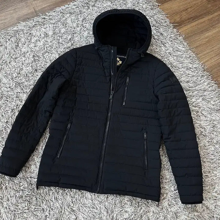 [BUNJANG] Moose Knuckles Full Crest Down Hooded Lightweight Padding Jacket / 무스너클 풀크레스트 다운 후드 경량패딩 ㅡ95사이즈