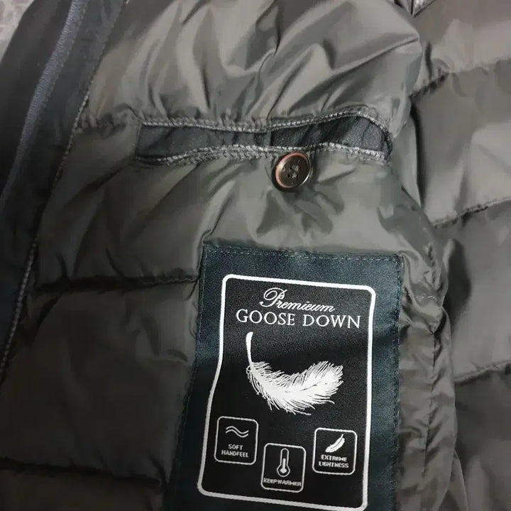 [BUNJANG] Daks Madex Goose Down Padded Coat / (이태리 원사) 닥스 MADEX 구스다운 카라 패디드 코트 (115)