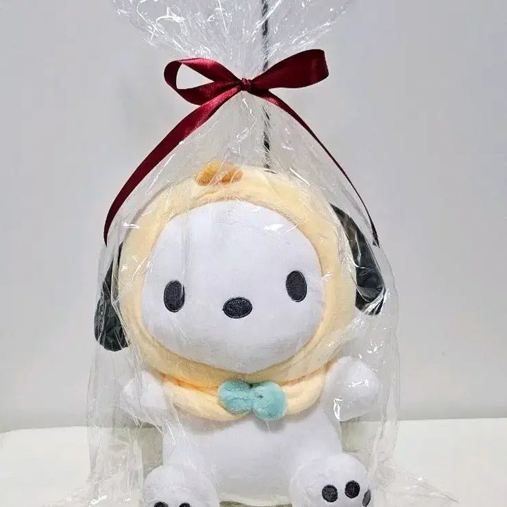 [BUNJANG] Sanrio Pochacco Doll Gift Wrapped / 산리오 포차코 인형 선물 포장 완료