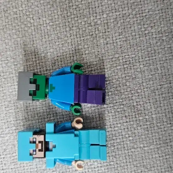 [BUNJANG] Lego Minecraft Steve Zombie Minifigure Set / 레고 마인크래프트 스티브 좀비 미니피규어