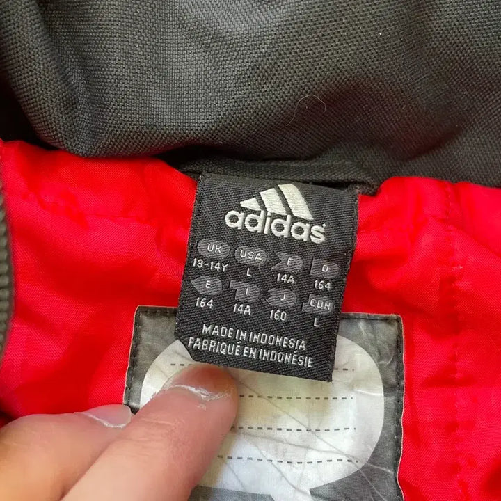 [BUNJANG] Adidas Nylon Color Block Jacket J04086 / 아디다스 배색 나일론 자켓 J04086