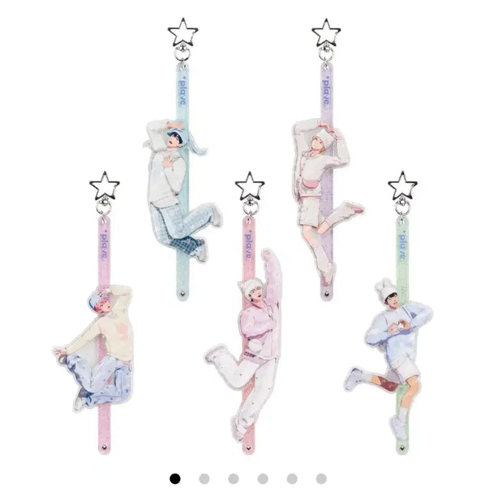 [BUNJANG] PLAVE Acrylic Stick Keyring Bundle Set / 플레이브 플뿌 아크릴 스틱 키링