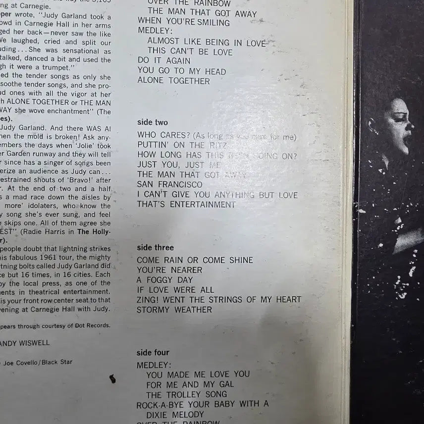 [SOLD OUT] "Judy Garland" 엔틱 2LP 원판