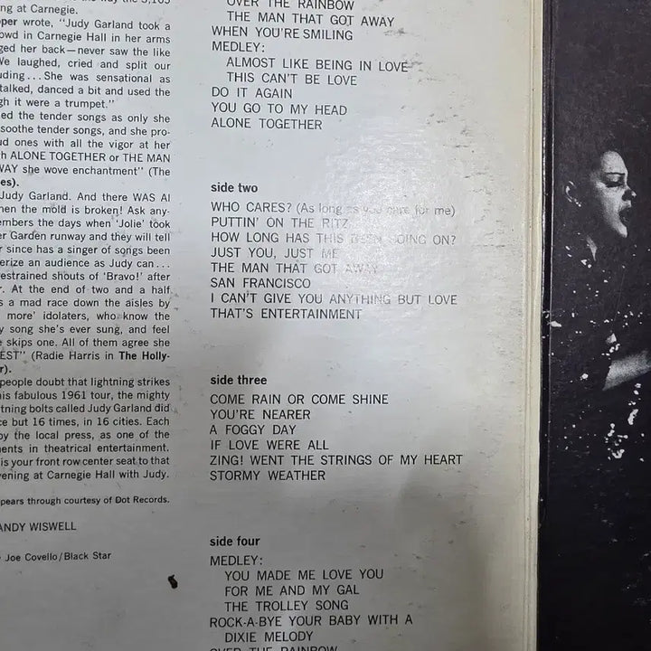[SOLD OUT] "Judy Garland" 엔틱 2LP 원판