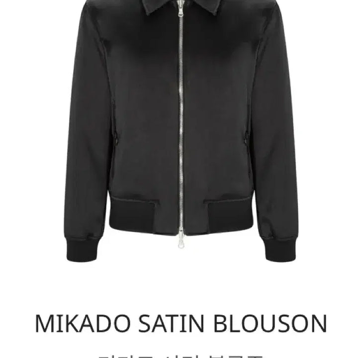 [BUNJANG] Shape Boutique Mikado Satin Blouson / shape boutique 미카도 사틴 블루종