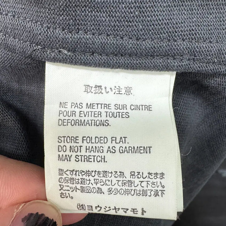 [BUNJANG] Yohji Yamamoto Y's for Men Half Coat / 요지 아마모토 와이에스 포 멘 하프 코트