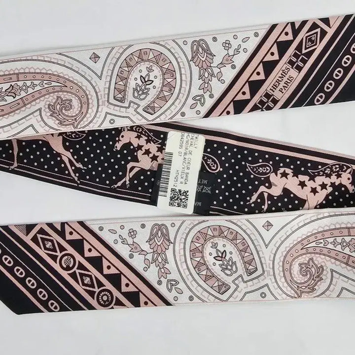 [BUNJANG] Hermes Cheval Twilly Silk Scarf H064259S 07 / 에르메스 슈발 트윌리 실크 여성 스카프 H064259S 07