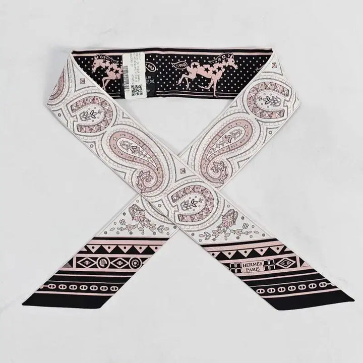 [BUNJANG] Hermes Cheval Twilly Silk Scarf H064259S 07 / 에르메스 슈발 트윌리 실크 여성 스카프 H064259S 07
