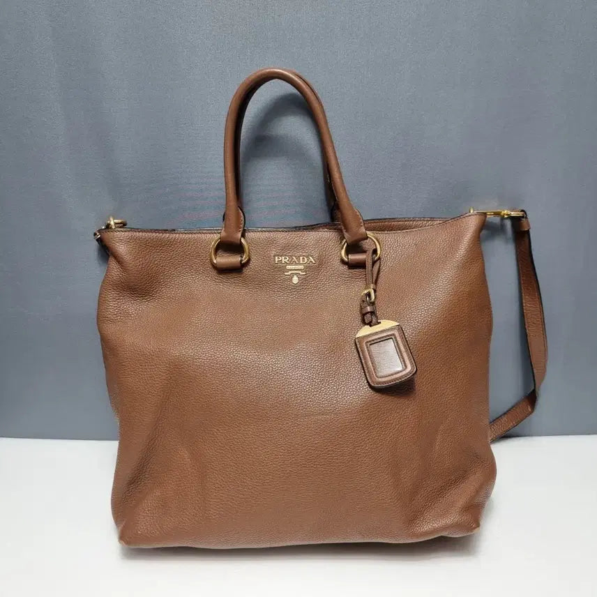 [BUNJANG] Prada Calfskin Leather Tote Bag / ㅡ프라다 송아지가죽 토트백 ㅡ0822