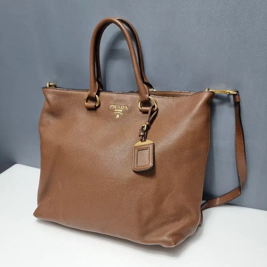[BUNJANG] Prada Calfskin Leather Tote Bag / ㅡ프라다 송아지가죽 토트백 ㅡ0822