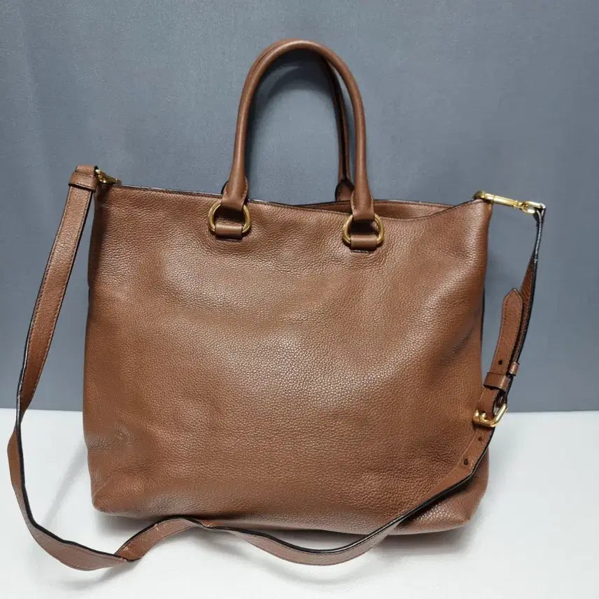 [BUNJANG] Prada Calfskin Leather Tote Bag / ㅡ프라다 송아지가죽 토트백 ㅡ0822