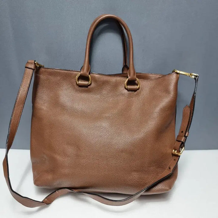 [BUNJANG] Prada Calfskin Leather Tote Bag / ㅡ프라다 송아지가죽 토트백 ㅡ0822