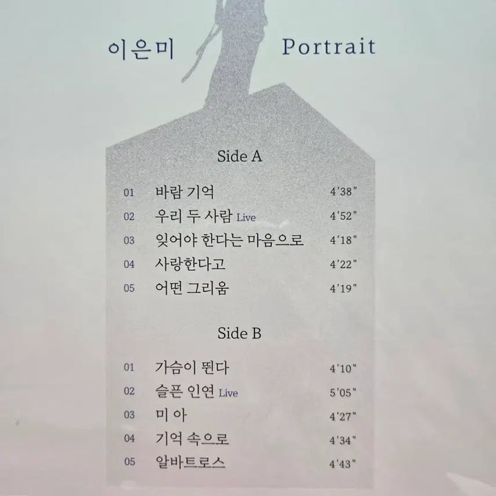 [BUNJANG] Lee Eun-mi Portrait LP Vinyl Record / 이은미 Portrait LP 음반 미개봉 새상품